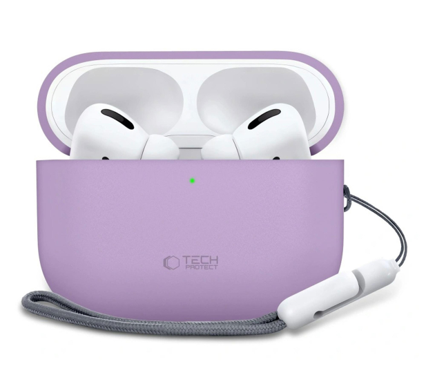Tech-Protect Silicone Do Apple Airpods Pro 3 Lavender - 1367332 - zdjęcie